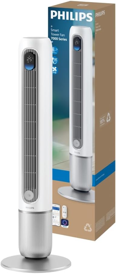 Produktbild: Philips Smarter Turmventilator 7000 Series – 8 – Verpackung und Lieferumfang