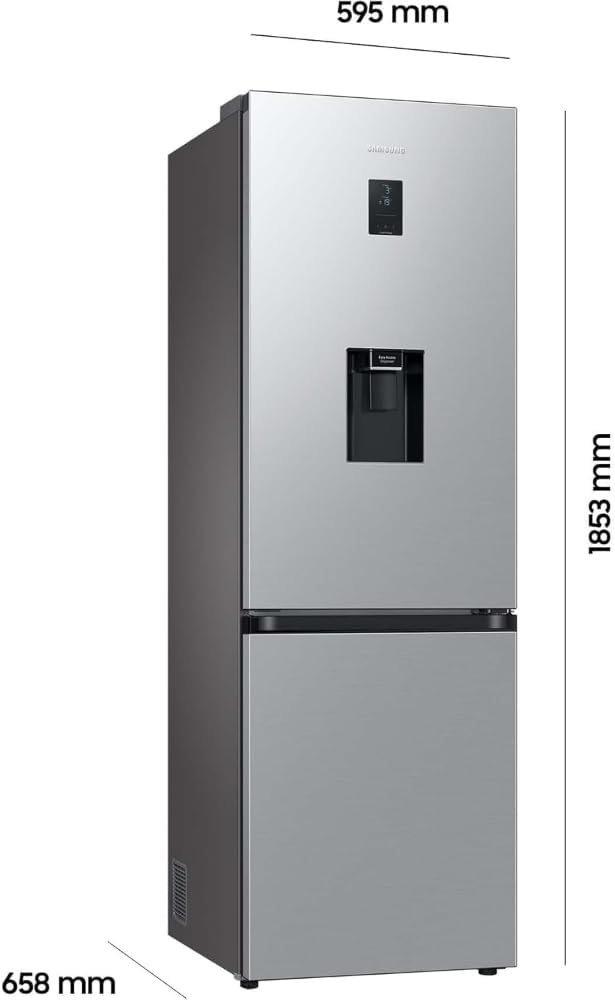 Samsung Kühl-Gefrier-Kombination RL34C652CSA in Edelstahl-Look
