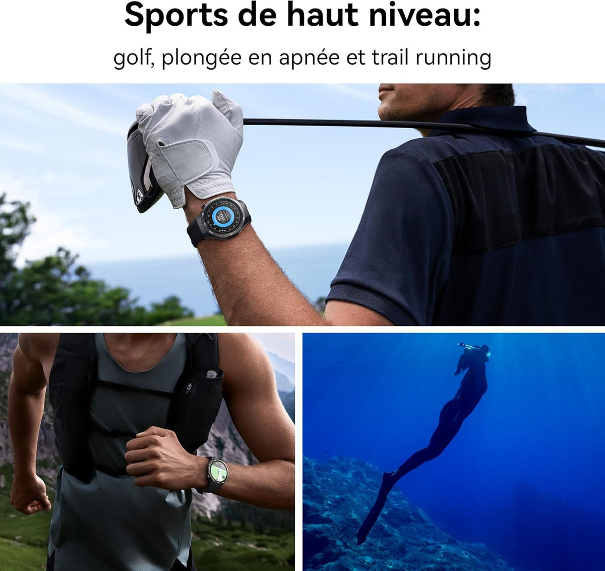 ECG en gezondheidsmonitoring op het smartwatch display