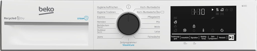 Bedienfeld mit Tastenprogramm