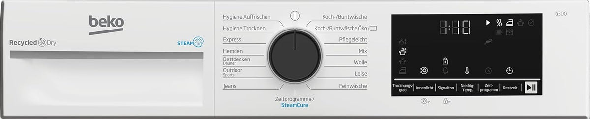 Bedienfeld mit Tastenprogramm