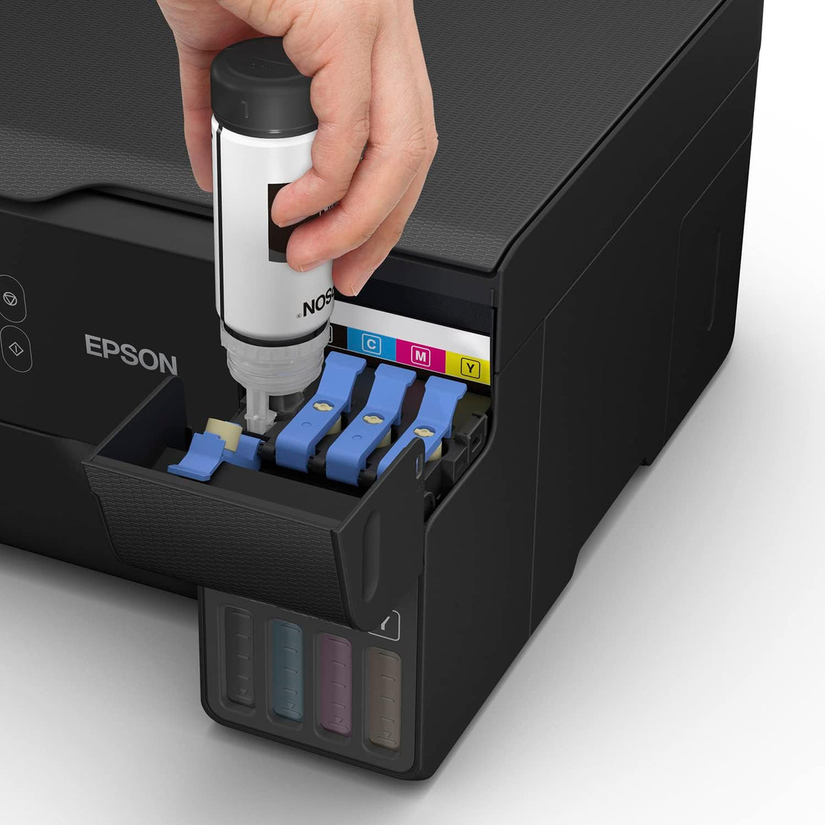 5 inch LCD-scherm en bedieningspaneel van de printer