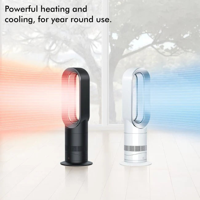 Dyson AM09 Hot+Cool – hoekzicht van de toren