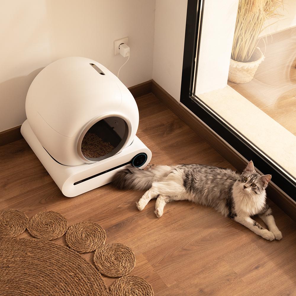 Pumba 8500 CleanKitty Smart kattenbak, mobiele app bediening