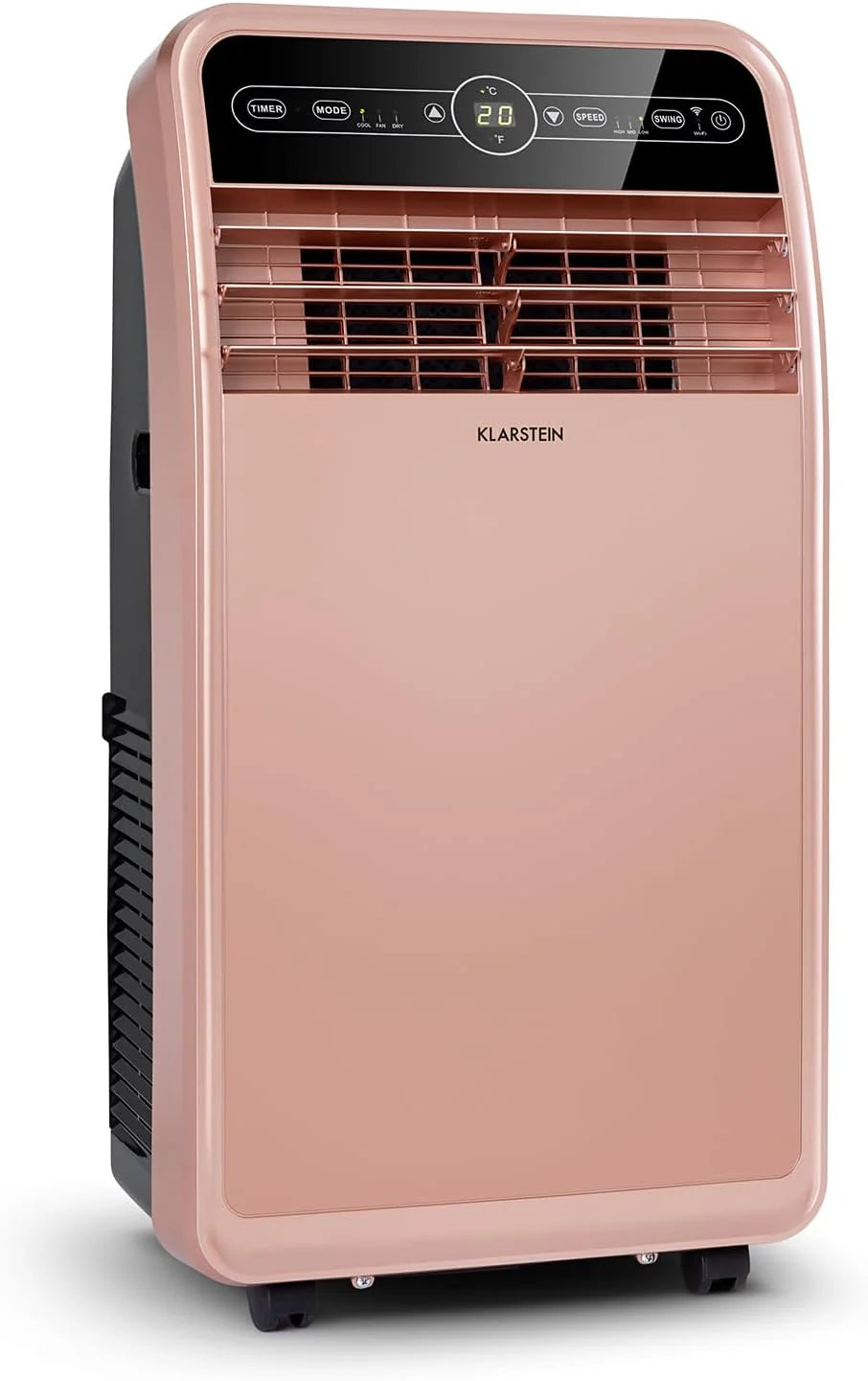 Klarstein Mobile Klimaanlage 9000 BTU 4-in-1 mit Abluftschlauch, Ventilator, Entfeuchter