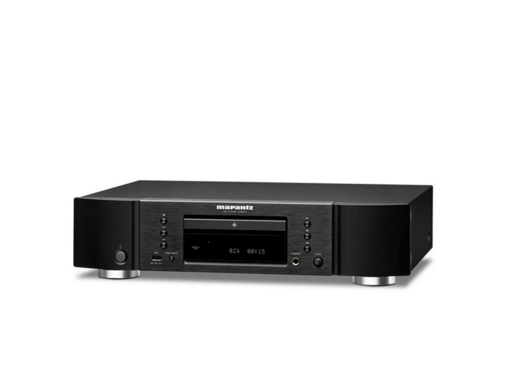 Marantz CD6007 cd-speler – robuuste metalen behuizing zijaanzicht