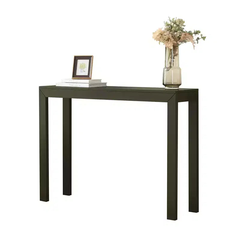 Console Table, Table d'appoint moderne pour entrée, Derrière le canapé