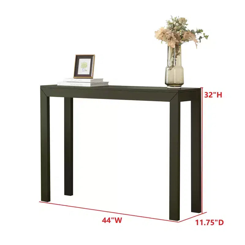 Console Table, Table d'appoint moderne pour entrée, Derrière le canapé