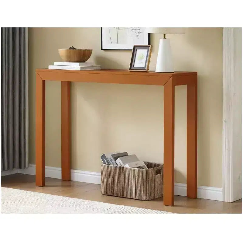 Console Table, Table d'appoint moderne pour entrée, Derrière le canapé