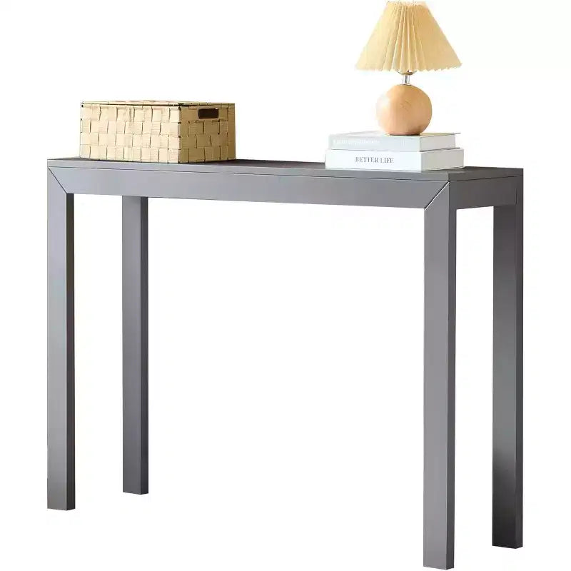 Console Table, Table d'appoint moderne pour entrée, Derrière le canapé