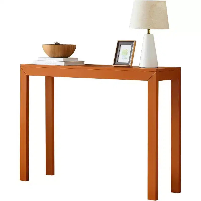 Console Table, Table d'appoint moderne pour entrée, Derrière le canapé