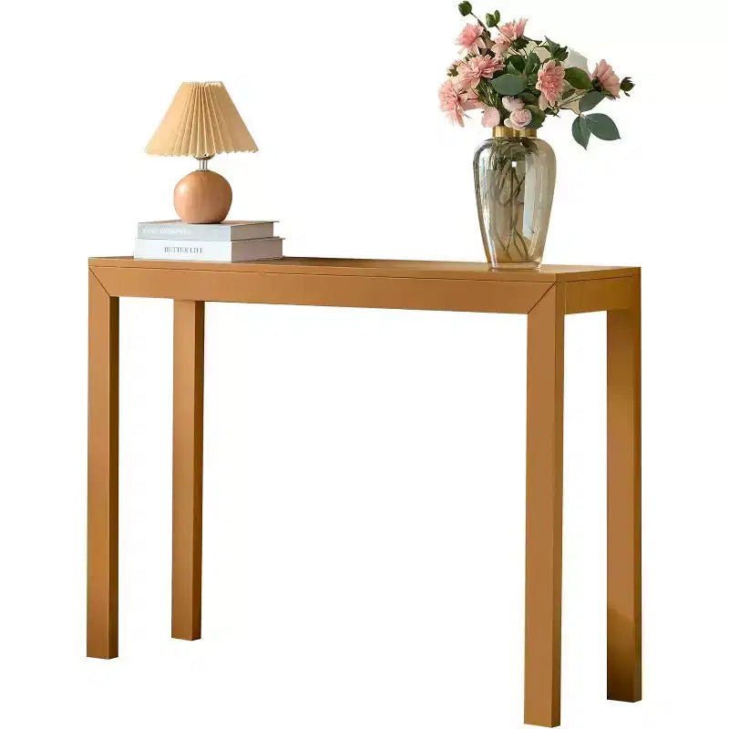 Console Table, Table d'appoint moderne pour entrée, Derrière le canapé