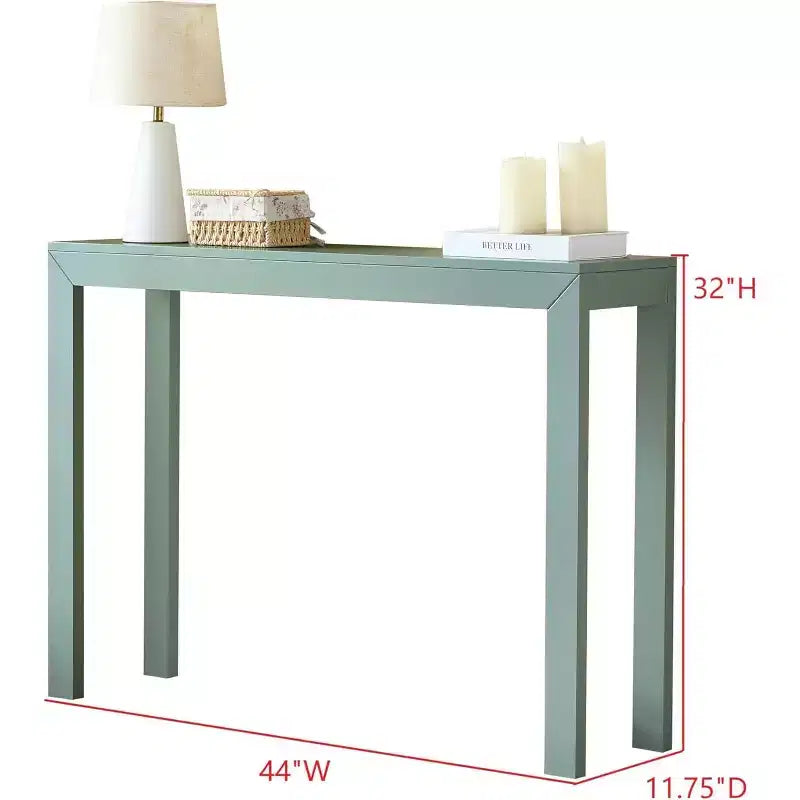 Console Table, Table d'appoint moderne pour entrée, Derrière le canapé