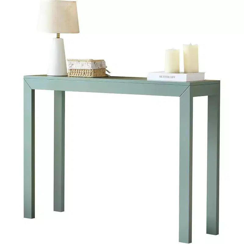 Console Table, Table d'appoint moderne pour entrée, Derrière le canapé