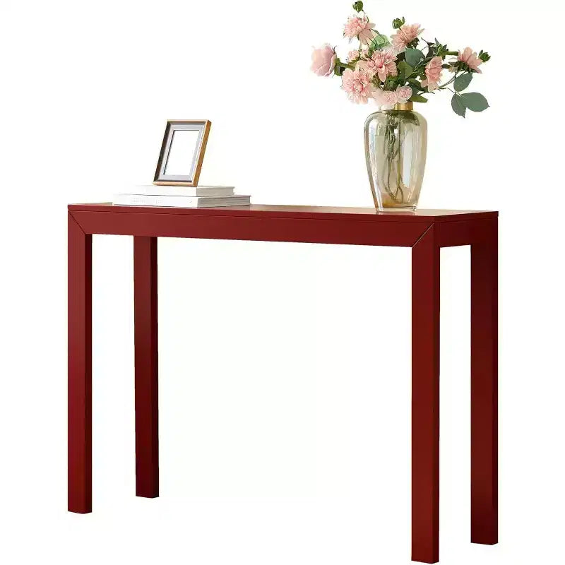 Console Table, Table d'appoint moderne pour entrée, Derrière le canapé