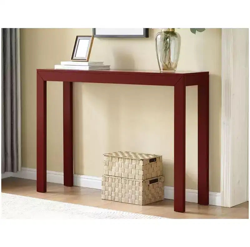 Console Table, Table d'appoint moderne pour entrée, Derrière le canapé