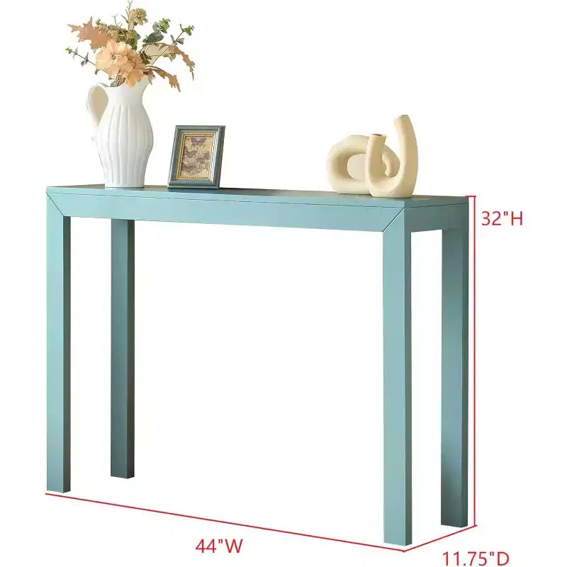 Console Table, Table d'appoint moderne pour entrée, Derrière le canapé