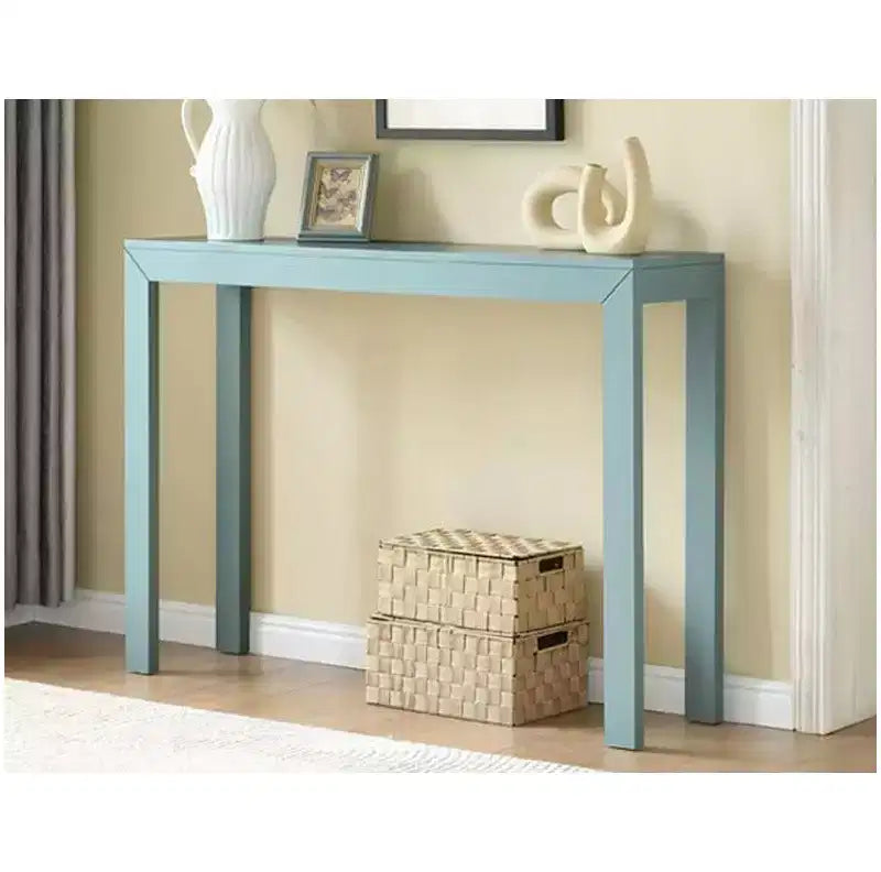 Console Table, Table d'appoint moderne pour entrée, Derrière le canapé