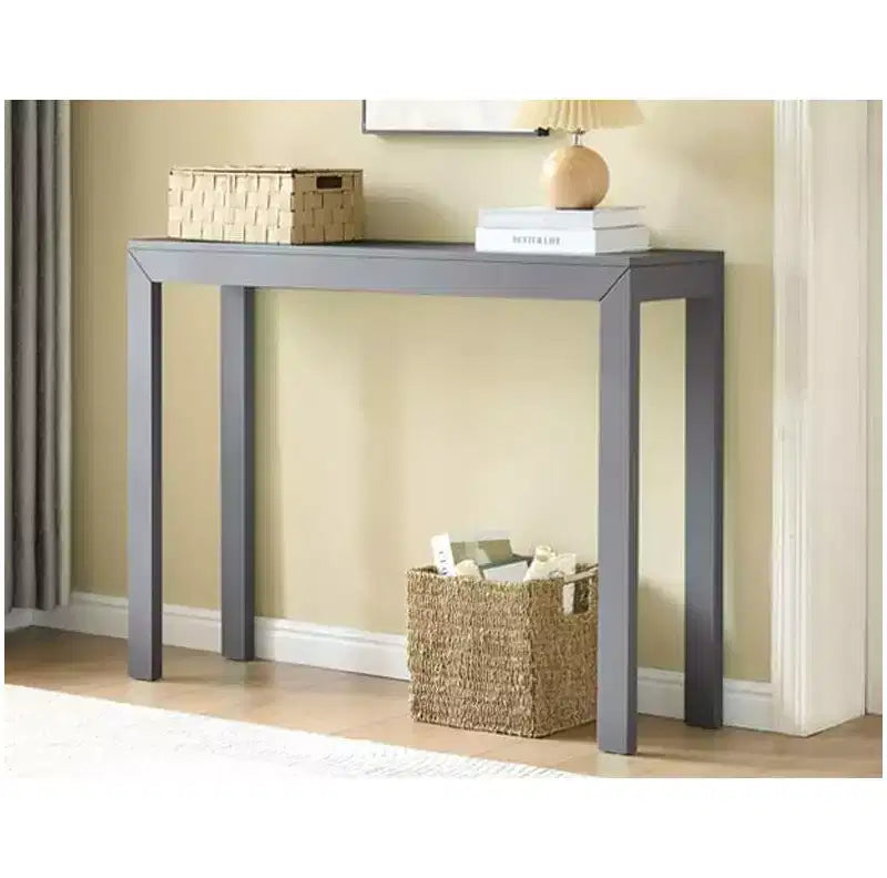 Console Table, Table d'appoint moderne pour entrée, Derrière le canapé