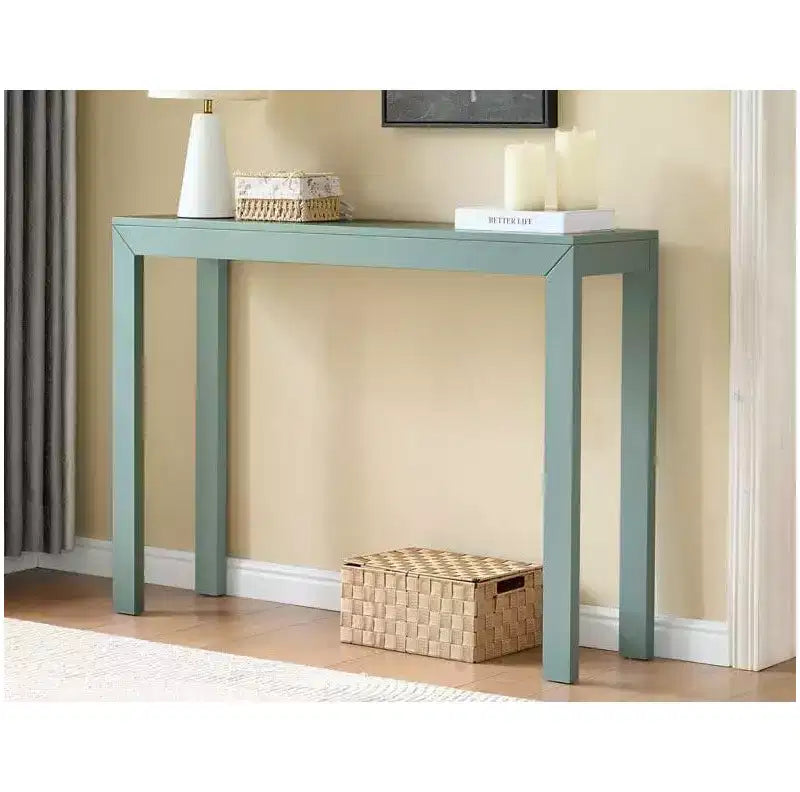 Console Table, Table d'appoint moderne pour entrée, Derrière le canapé