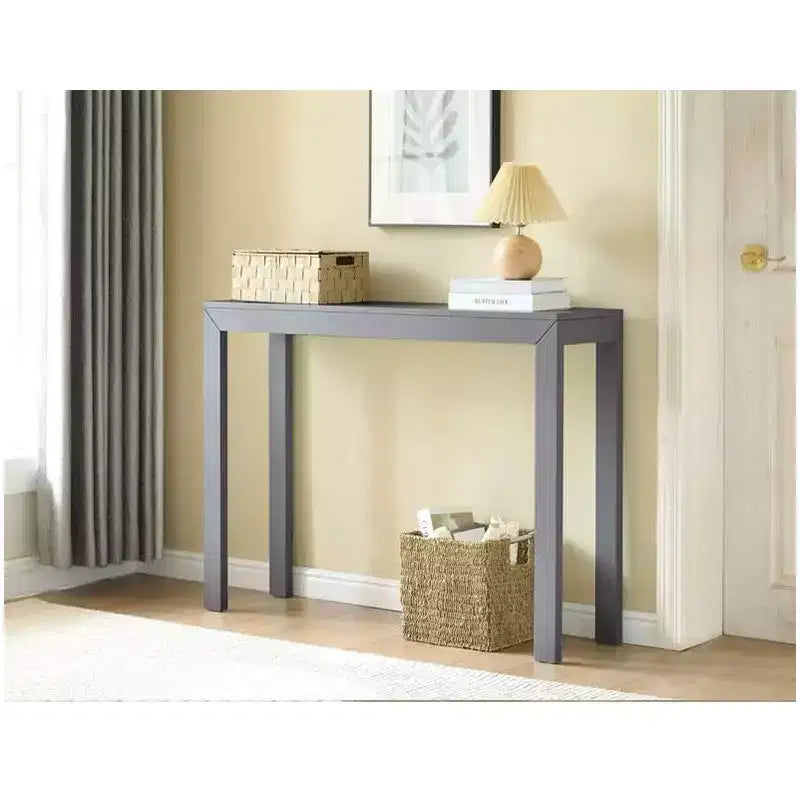 Console Table, Table d'appoint moderne pour entrée, Derrière le canapé