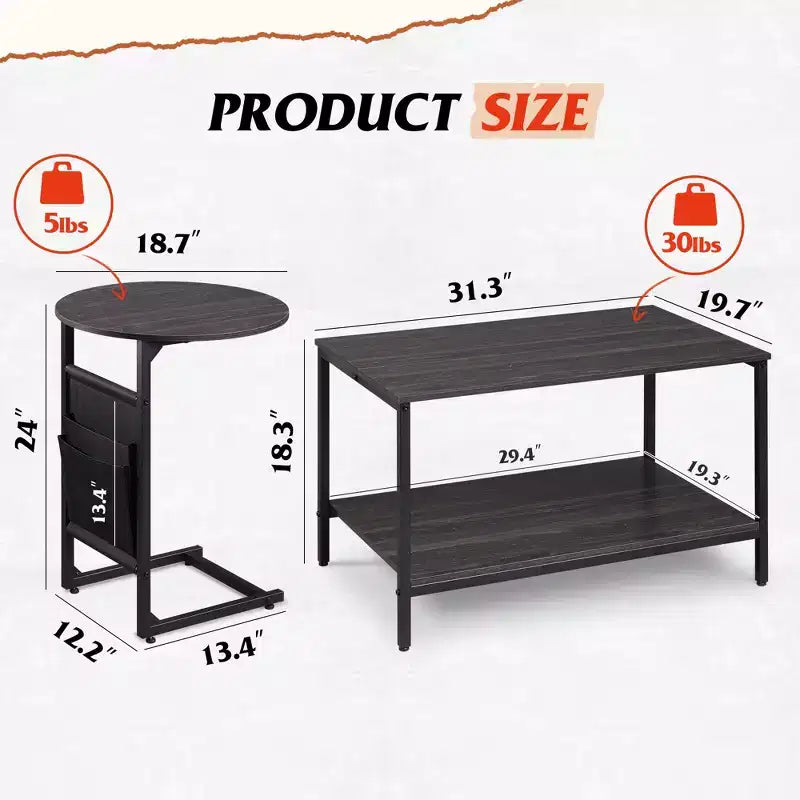 Table basse, petites tables basses, table basse moderne