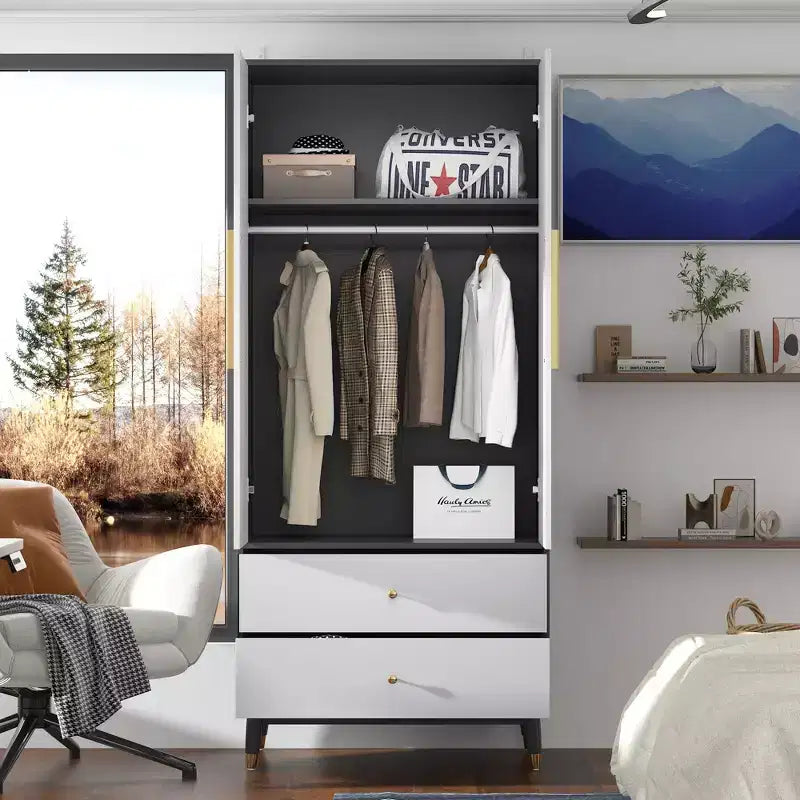Armoire contemporaine élégante et fonctionnelle