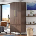 Famapy Contemporary - Elegant Wardrobe: Stylish &amp; Functional Armoire for Bedroom Storage