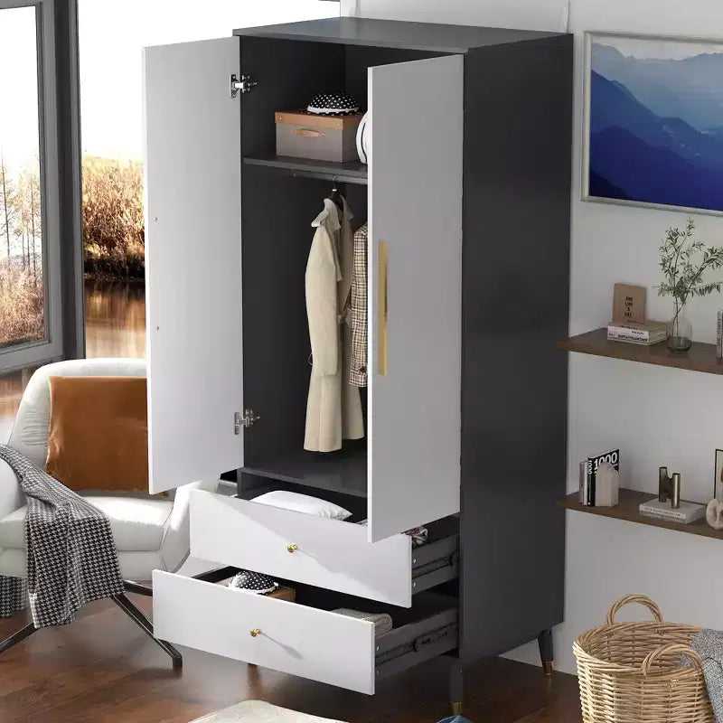Armoire contemporaine élégante et fonctionnelle