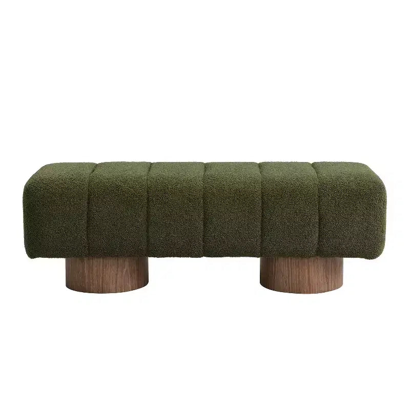 Banc de salle à manger contemporain multifonctionnel en chenille