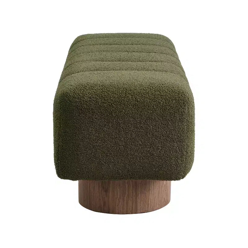 Banc de salle à manger contemporain multifonctionnel en chenille