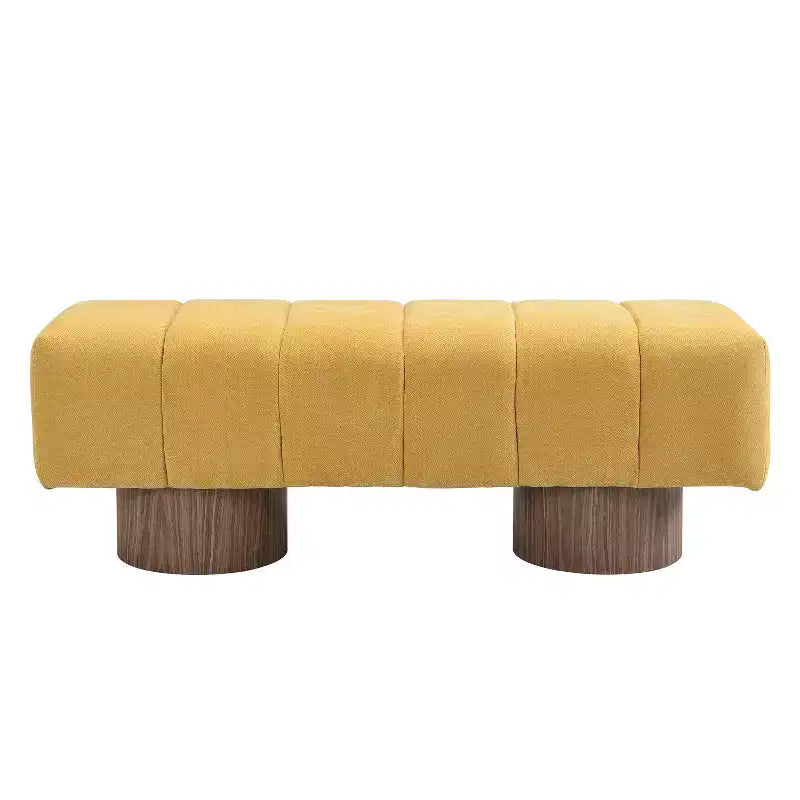 Banc de salle à manger contemporain multifonctionnel en chenille