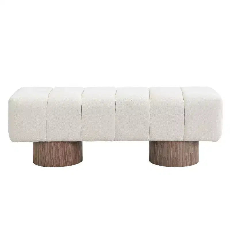 Banc de salle à manger contemporain multifonctionnel en chenille
