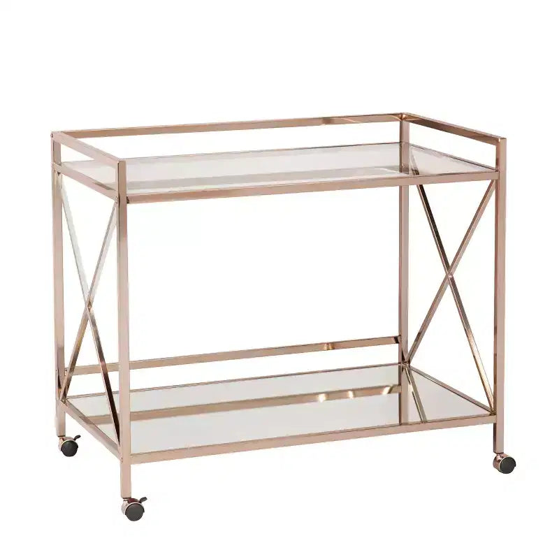 Maxton Bar Cart - Gold - SEI