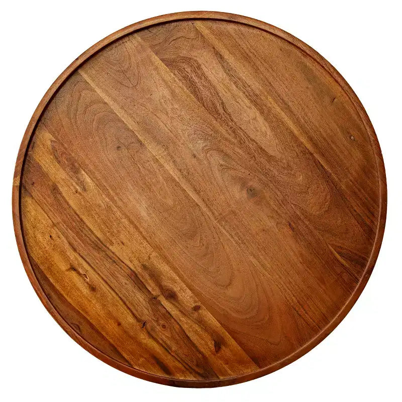 Table basse ronde Bois naturel