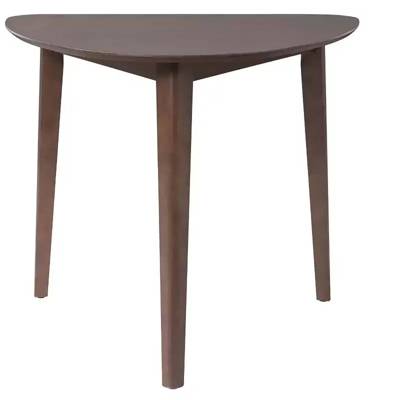 Table en bois triangulaire moderne