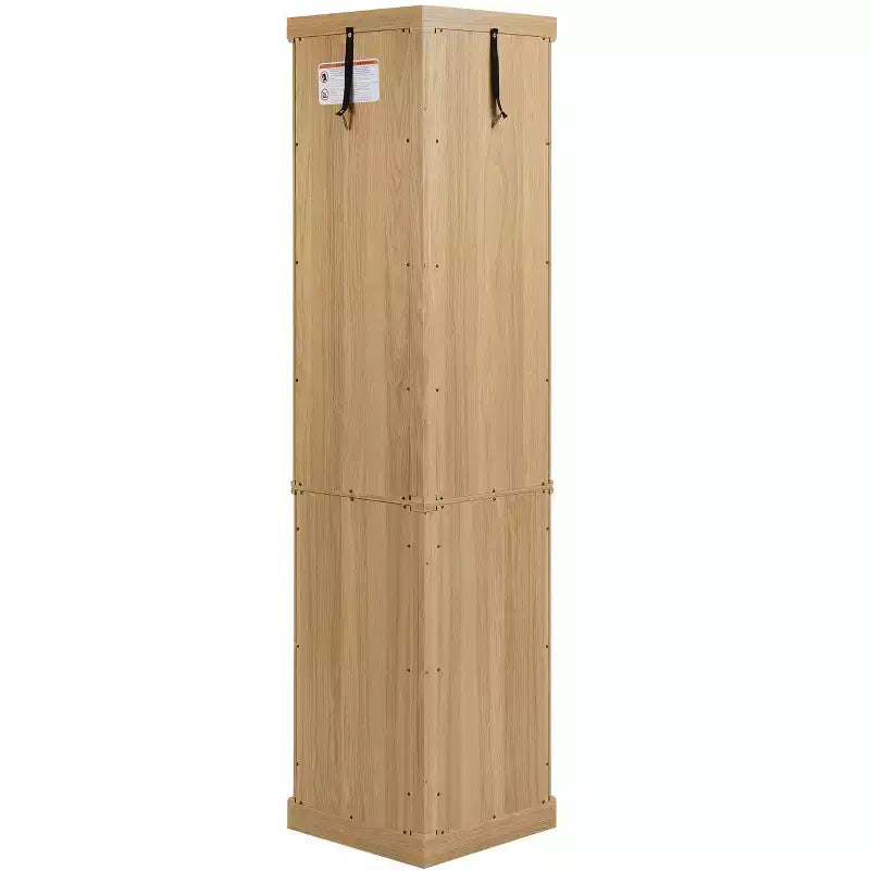 Armoire murale de buanderie en métal 1 porte 1 étagère
