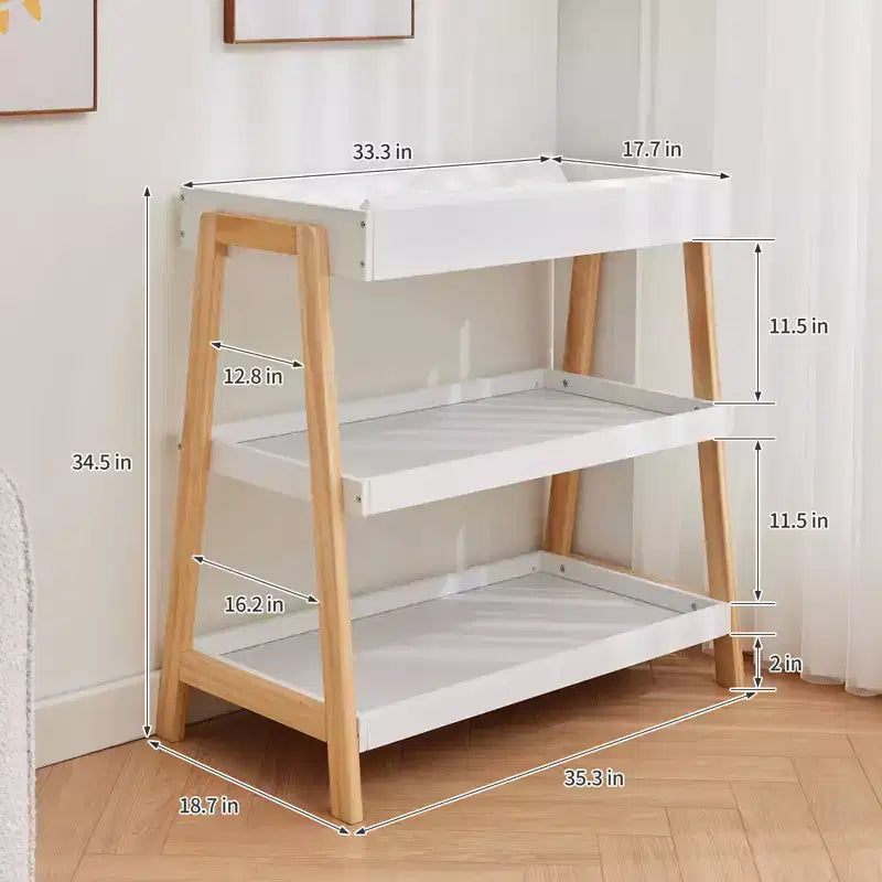Table à langer avec matelas imperméable moderne