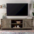 Middlebrook Firebranch 70-inch Barn Door TV Stand