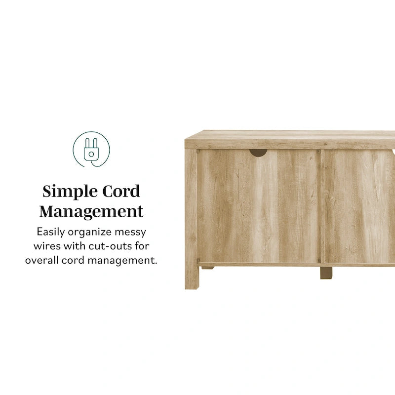 Middlebrook Firebranch 70-inch Barn Door TV Stand