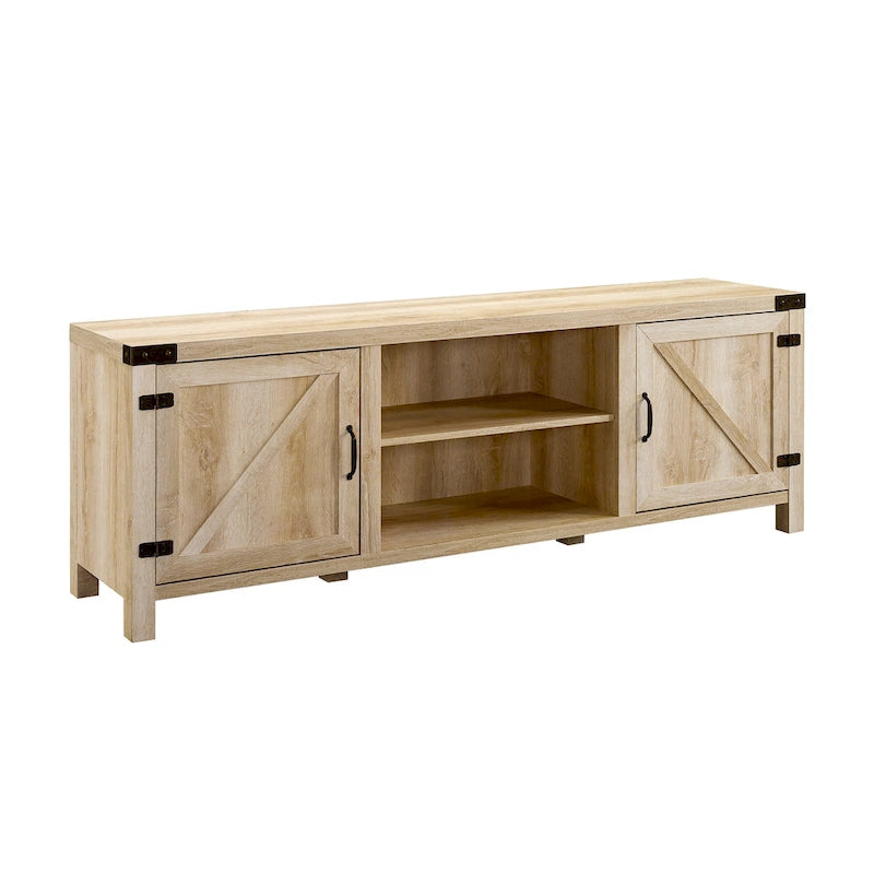 Middlebrook Firebranch 70-inch Barn Door TV Stand