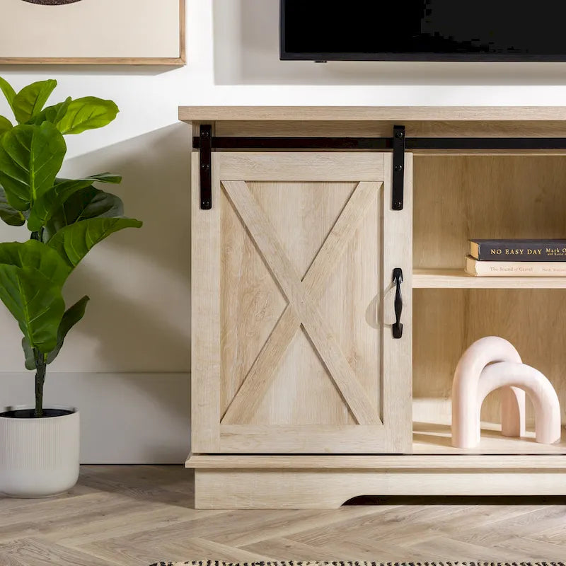 Middlebrook Wind Gap 58-inch Sliding Barn Door TV Stand