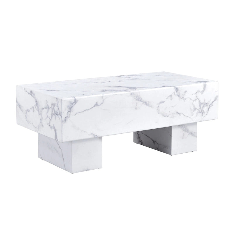 Modern Simple Texture Sticker MDF Coffee Table