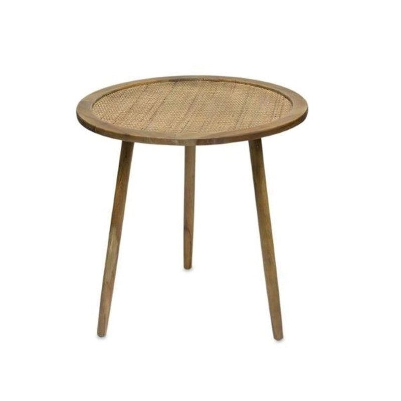 HomeRoots Set of Three 24 Brown Round End Tables - 23.25' X '24' X '23.25