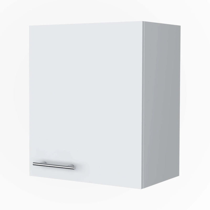 White Hi Wall Cabinet with 1 Door