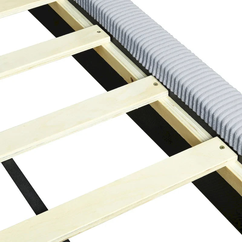 Full L-Shaped Daybed with Solid Frame