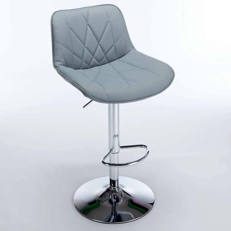 Swivel Bar Stools Set of 2, Tall Bar Stool Chairs with with Back, Kitchen Island Chairs with Upholstered Counter