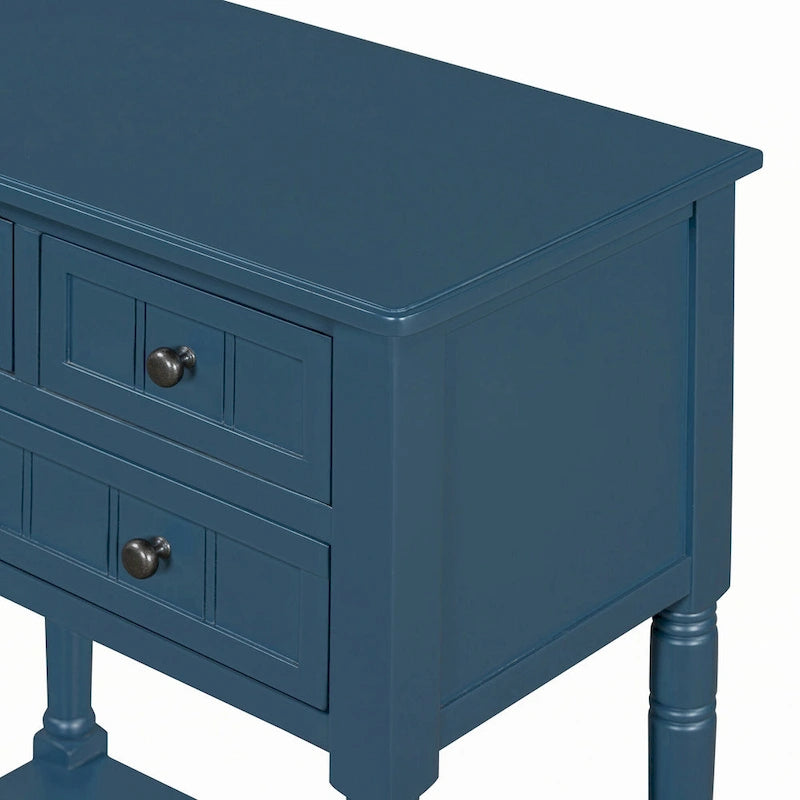 Narrow Console Table(Navy)