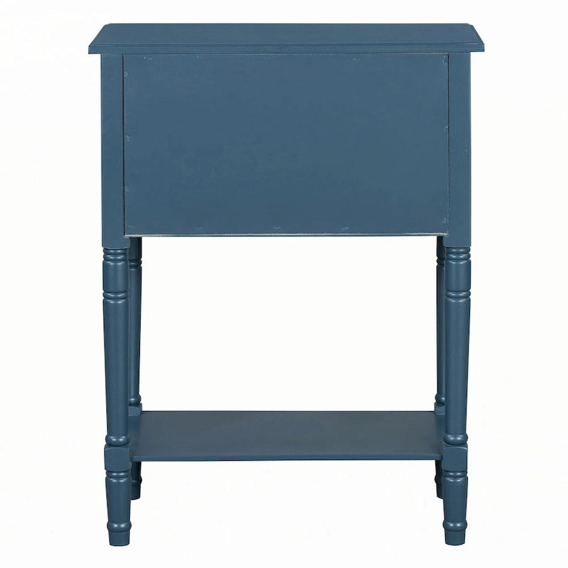 Narrow Console Table(Navy)