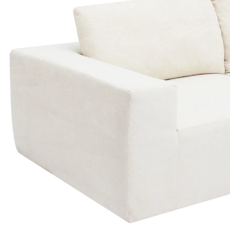 Modular Sectional Sofa, L Shaped Sectional Couch, Cloud Couch Set